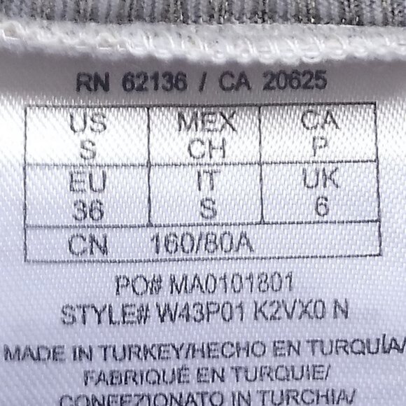 New GUESS Short Sleeve Crew Neck Top | Y2K Vibe Burnout Fabric Women's Small - Picture 6 of 7